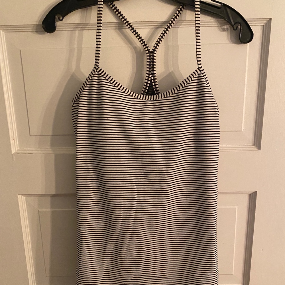 Lululemon racerback workout tank.